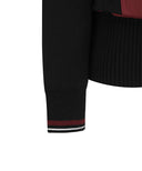 Women's Hybrid Hoodie Jacket - Black