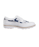 [Legacy Sale] Women's Camo Wingtip Brogue Shoes - White