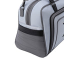 Double Logo Boston Bag - White