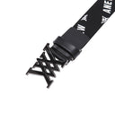 Men's Penny Webbing Belt - Black