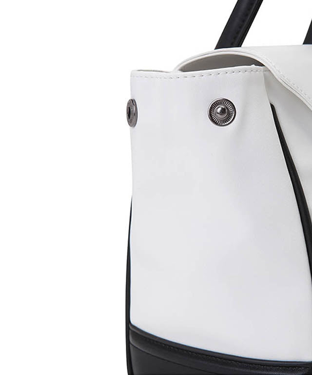 Volume Tote Bag (S) - White