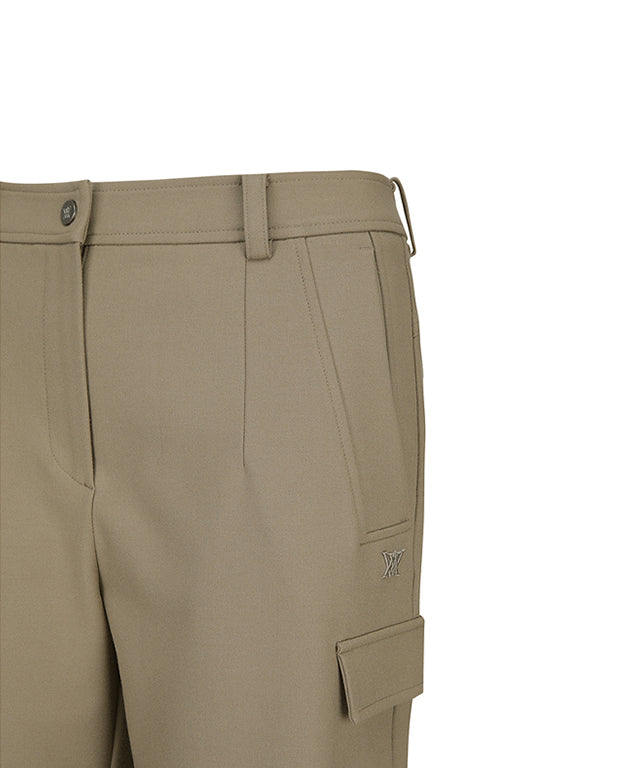 Women's Side Pocket Point Jogger L/PT - Beige