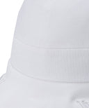 Women's Logo Unbalanced Bucket Hat - White