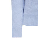 Women's Hoodie Sweater - Light Blue