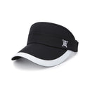 Women's Wide Brim Logo Sunvisor_BK