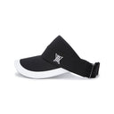 Women's Wide Brim Logo Sunvisor_BK