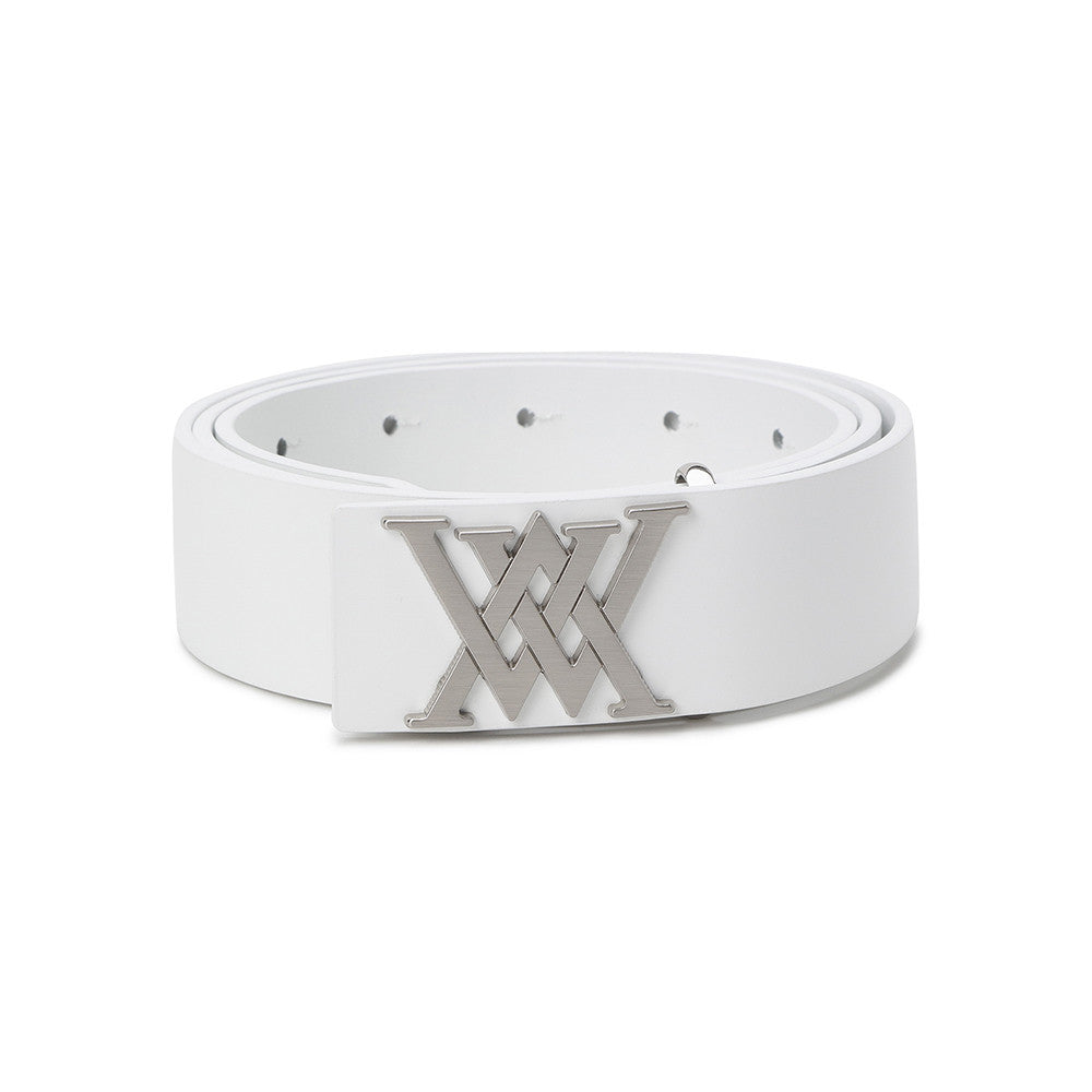 [Legacy Sale] Women's New Logo Basic Belt(M) - White
