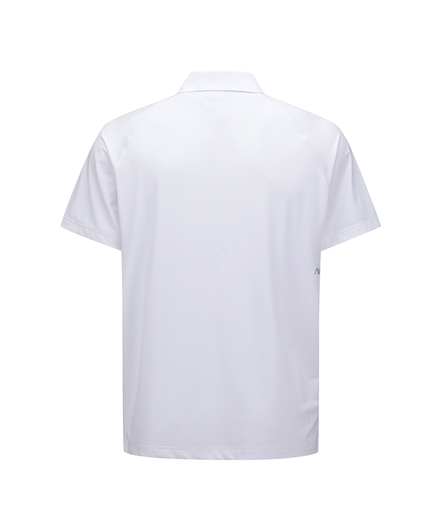 Men's Front Chest Pocket Short T-Shirt - White