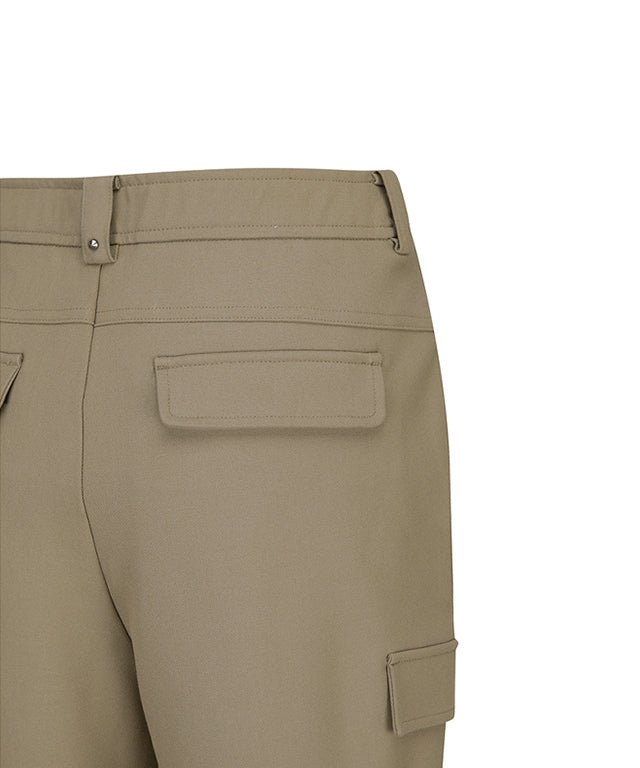 Women's Side Pocket Point Jogger L/PT - Beige