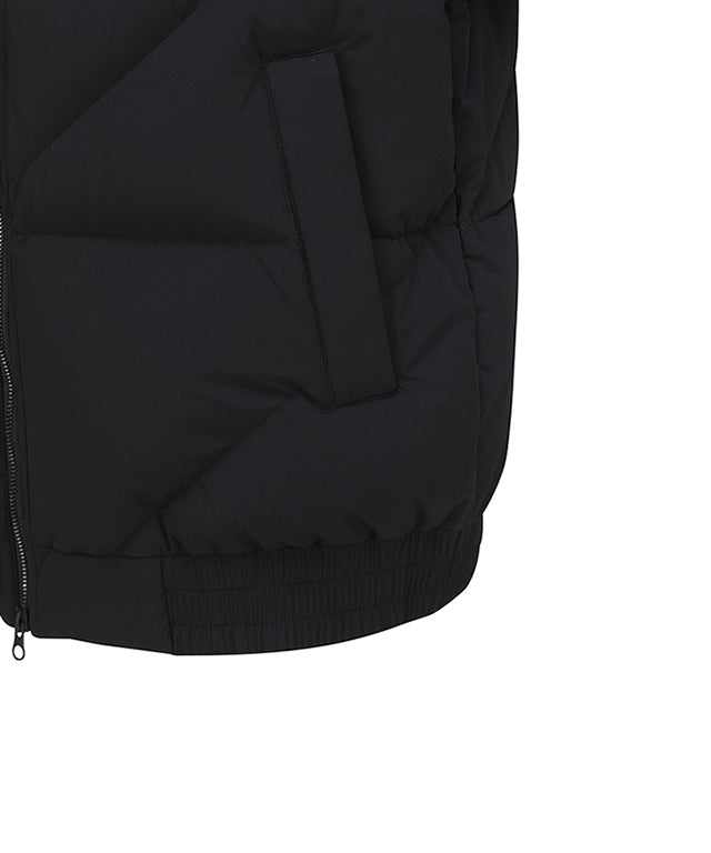 Men's Swing Down Puffer Jacket - Black