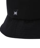 [Legacy Sale] Unisex Big Logo Applique Bucket Hat -  Black