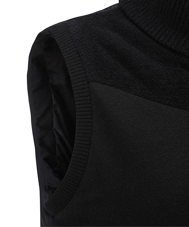 Women's Hybrid Knit Vest - Black