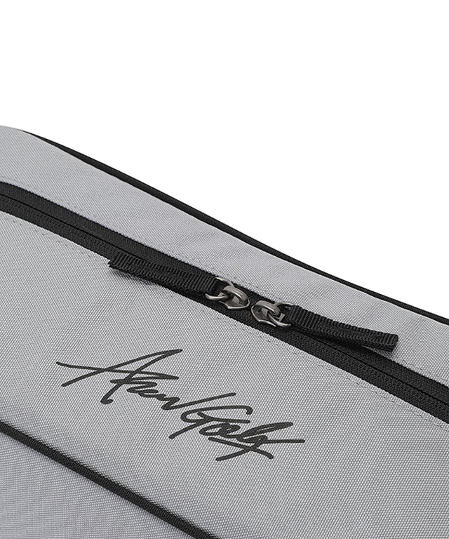 Double Logo Shoe Case - Gray