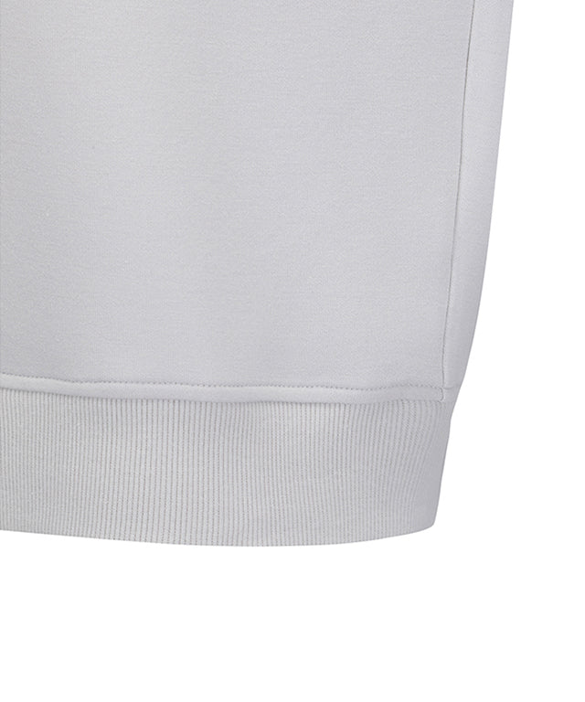 Women's Logo Point Sweatshirt - Light Gray