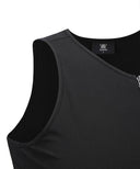 Women's Ribbed Pleated Block Bress - Black
