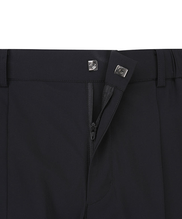 Men's Tricot Ventilation Long Pants - Black