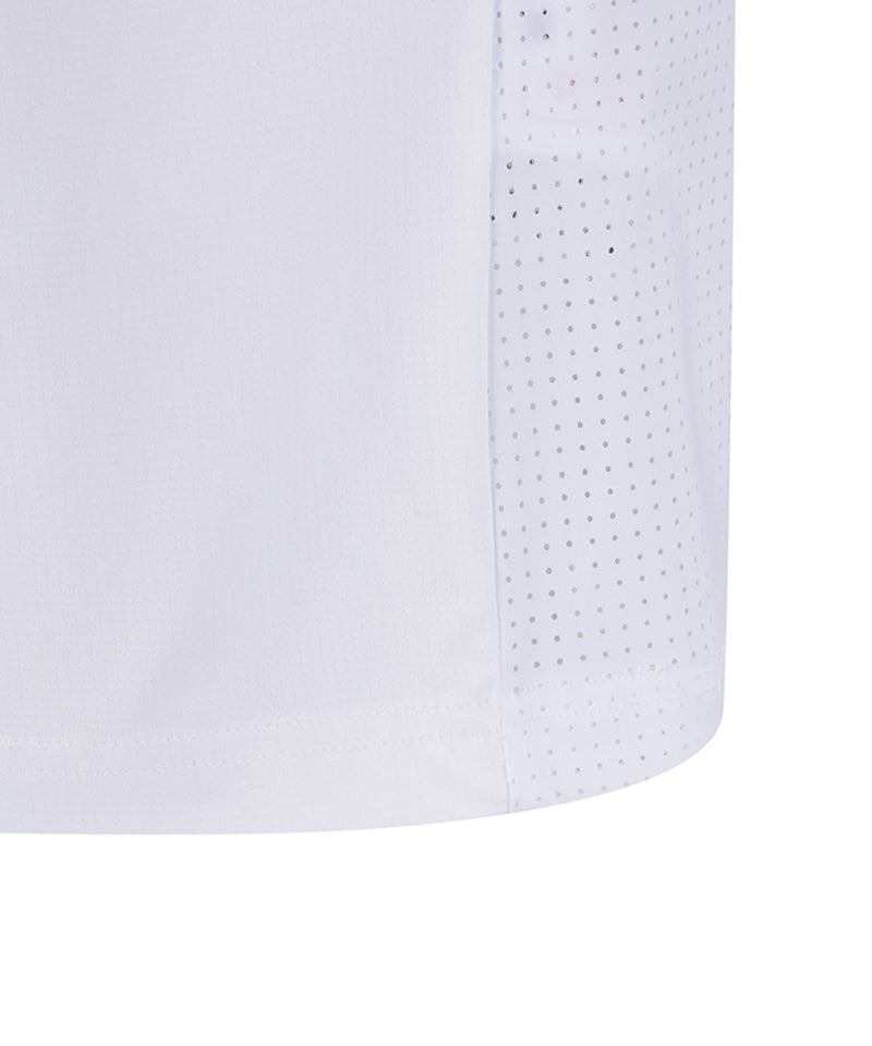 ANEW Golf Men's Band Detail Long T-Shirt - White