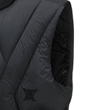 Men's Panel Down Vest - Grey