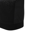 Men's Hybrid Knit Vest - Black