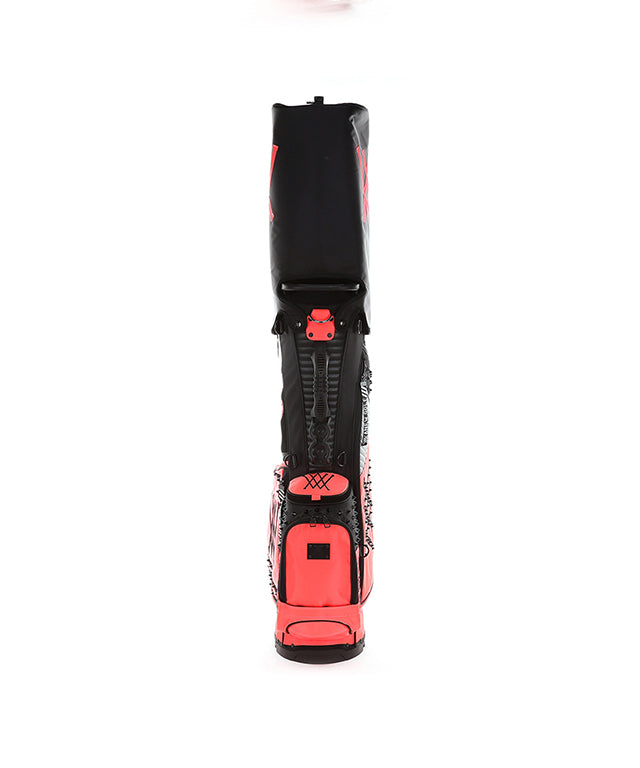 Two-Color Stand Bag - Pink