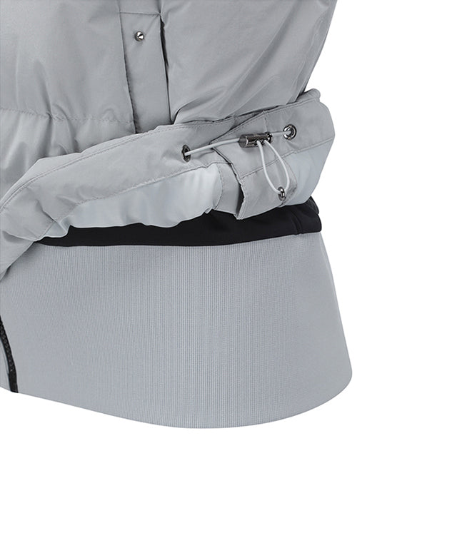 Women's Glossy Swing Down VT - Light Grey
