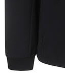 Men's Back Logo Point Jersey Jacket - Black
