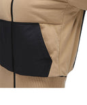 Women's Hybrid Hoodie Jacket - Beige