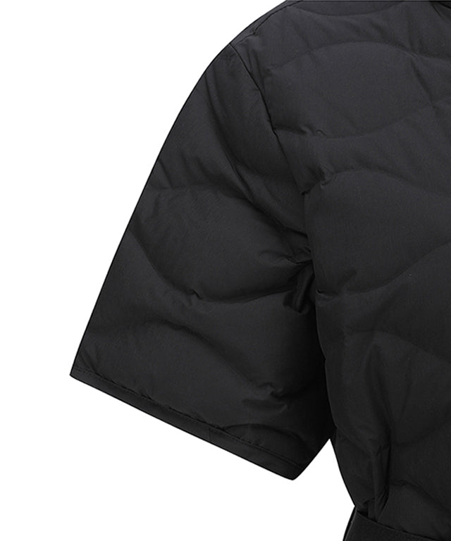 Women's Short Sleeve Tube Down JK - Black