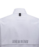 [Legacy Sale] Men's Highneck Windbreaker Jacket - White