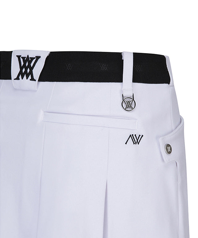 Women's Pocket Point Pleats SQ - Off White
