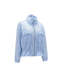 [Signature] Women's High Neck Point Jacket - Sky Blue