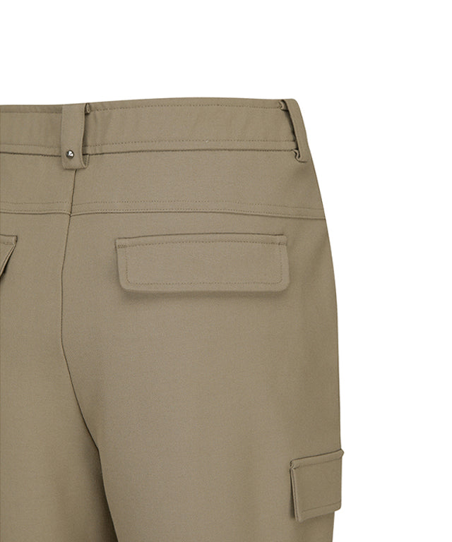 Women's Side Pocket Point Jogger L/PT - Beige