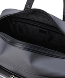 Double Logo Boston Bag - Black