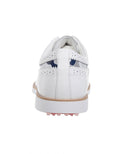 [Legacy Sale] Women's Camo Wingtip Brogue Shoes - White
