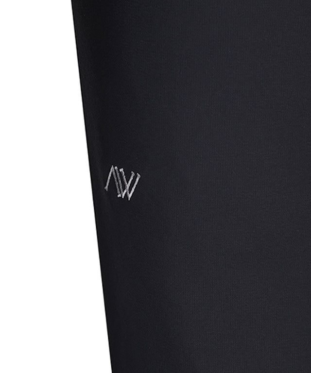 Men's Side Logo Band Point Incision L/PT - Black