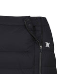 Women's Long Length Down Wrap Skirt - Black