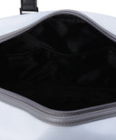 Double Logo Boston Bag - White