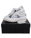 [Legacy Sale] Women's Camo Wingtip Brogue Shoes - White