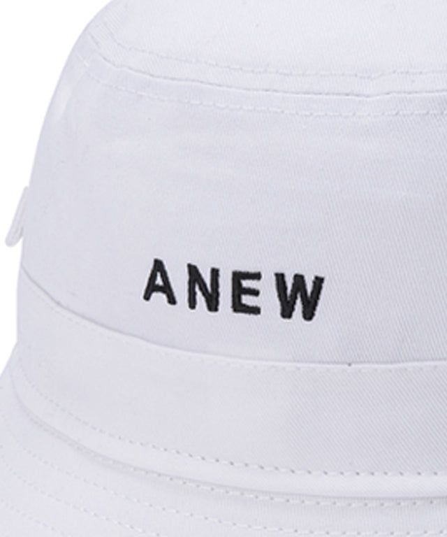 ANEW X NEWERA: NB Cotton Bucket Hat - White