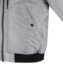 Men's Thinsulate Detachable Padding MA-1 Jacket - Light Gray