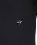 Women's Corduroy Long T-Shirt - Black