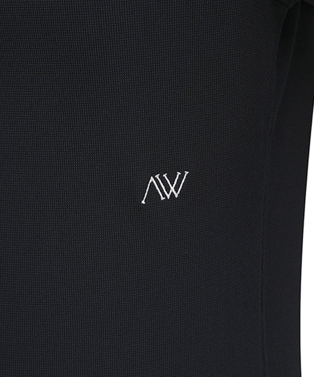 Women's Corduroy Long T-Shirt - Black