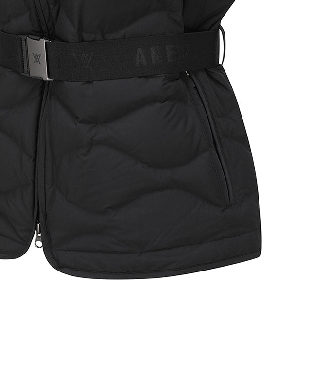 Women's Short Sleeve Tube Down JK - Black