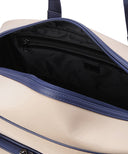 Double Logo Boston Bag - Beige