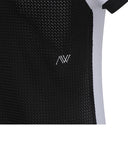 Women's Back Knit Block Short T-Shirt - White
