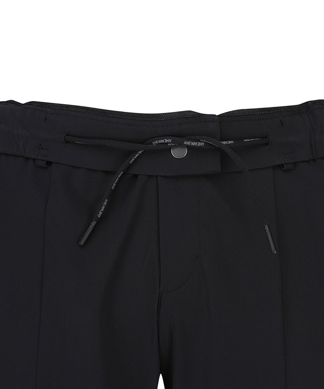 Men's Tricot Ventilation Long Pants - Black