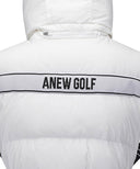 Women's Long Length Down Vest - Ivory