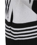 Women's Logo Point Cardigan - Black