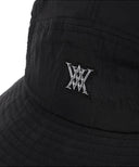 Women's Visor Logo Point Nylon Bucket Hat - 2 Colors