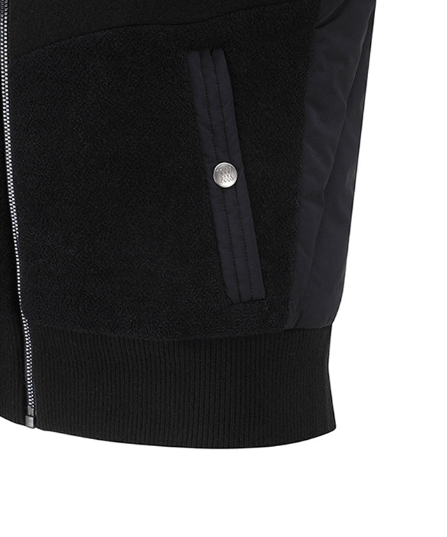 Women's Hybrid Knit Vest - Black